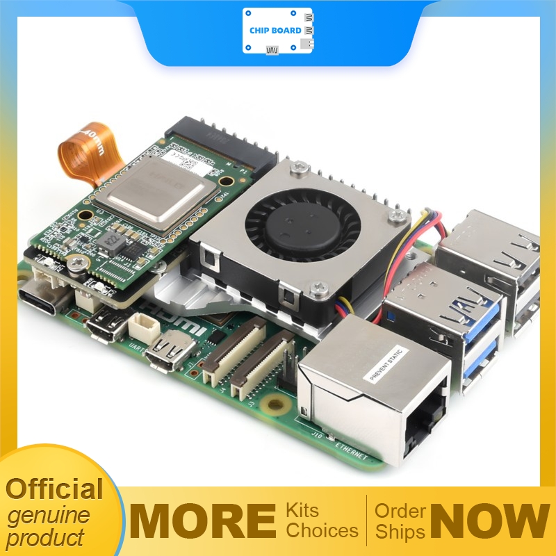 Raspberry Pi 5 8Gb Board - Placa adaptadora Waveshare PCIe a M.2