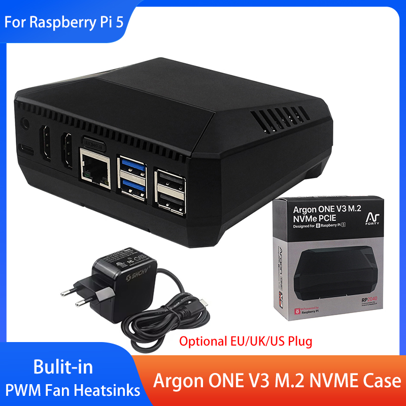 Argon One V3 M.2 Nvme Case - Carcasa Argon ONE V3 M.2 NVME,