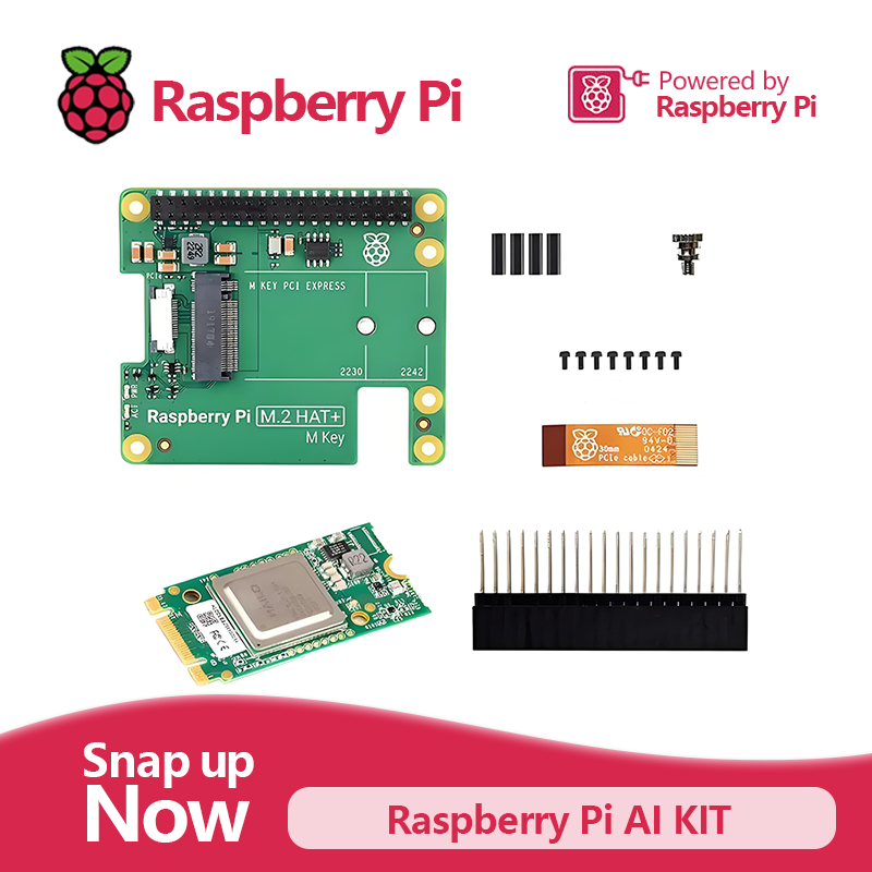 Kit oficial de IA Raspberry Pi - Raspberry Pi Ai Kit Hailo-8L reseña y precio