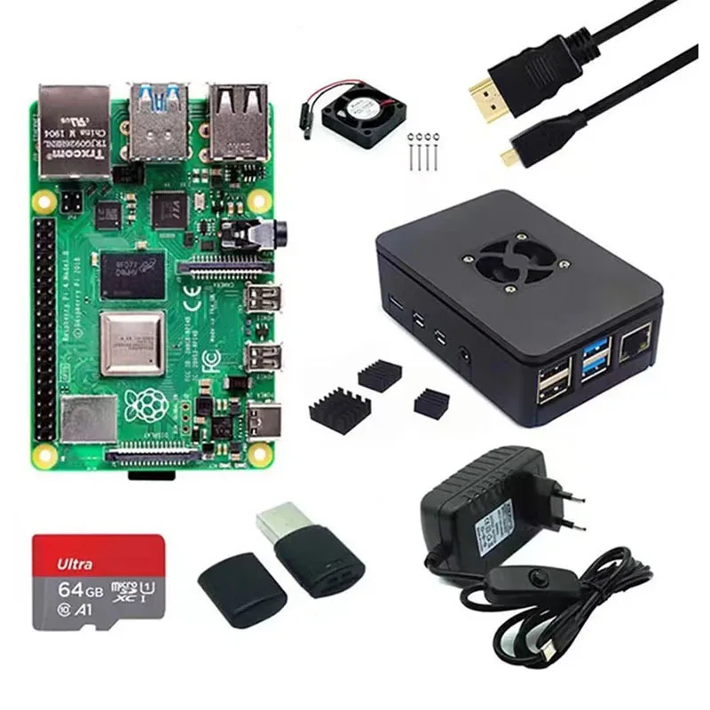 Kit de Placa de Desarrollo Ras - Raspberry Pi 4 8Gb Ram Kit reseña y precio