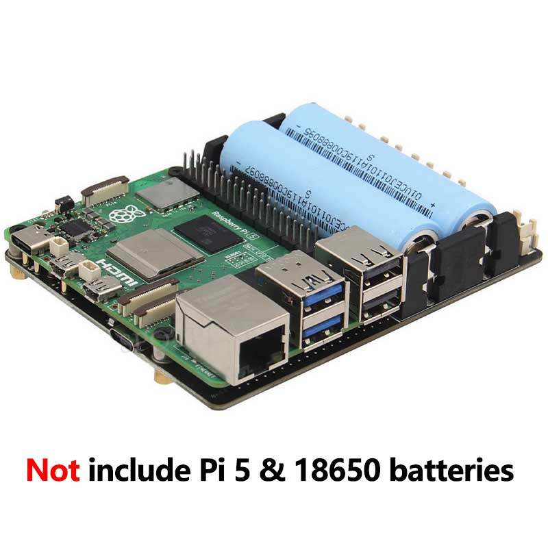Placa de Expansión de Gestión  - Raspberry Pi Uninterrupted Power Supply Ups 18650 reseña y precio