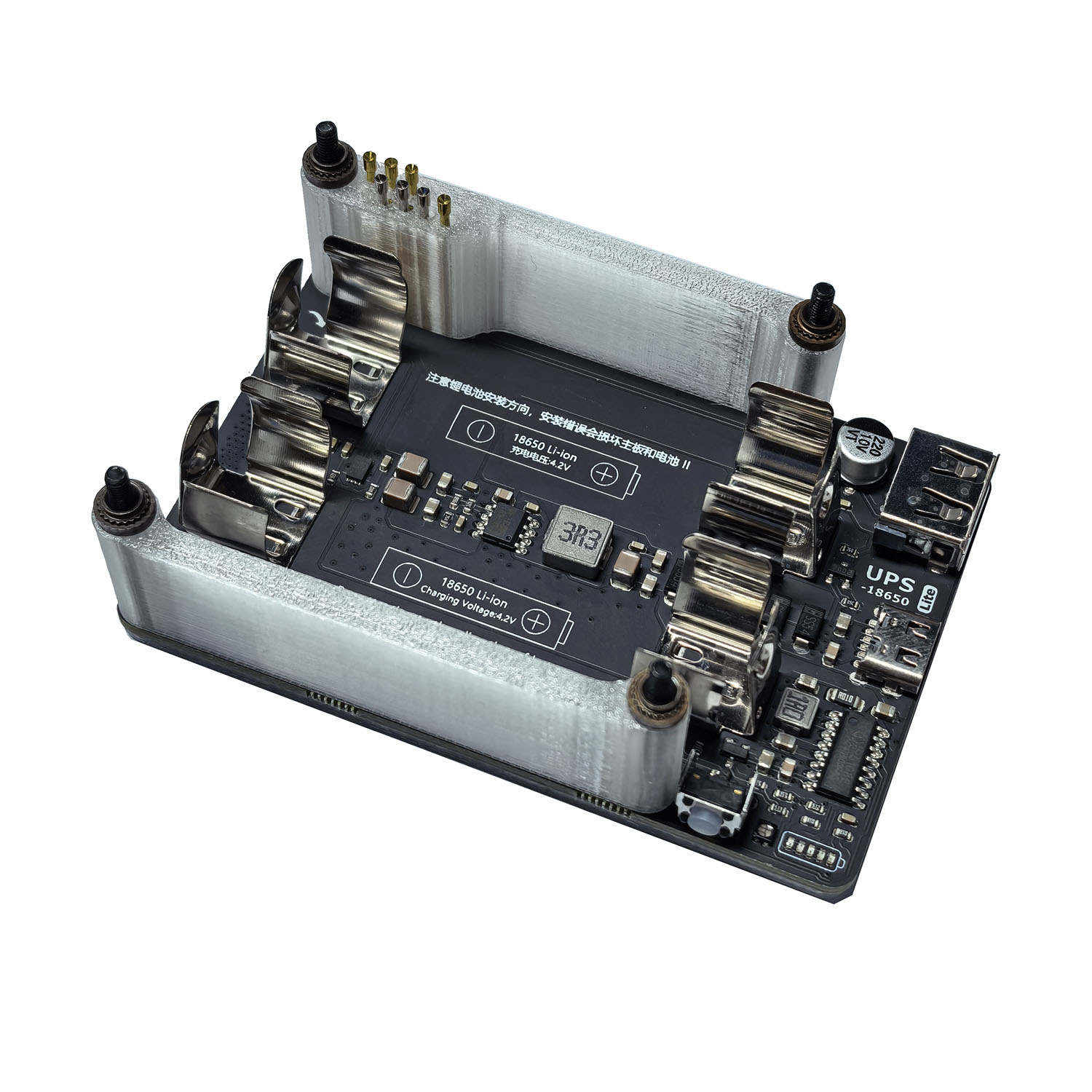 Raspberry Pi 4B 3B + 3B 5V 3A  - Raspberry Pi Uninterrupted Power Supply Ups 18650 reseña y precio