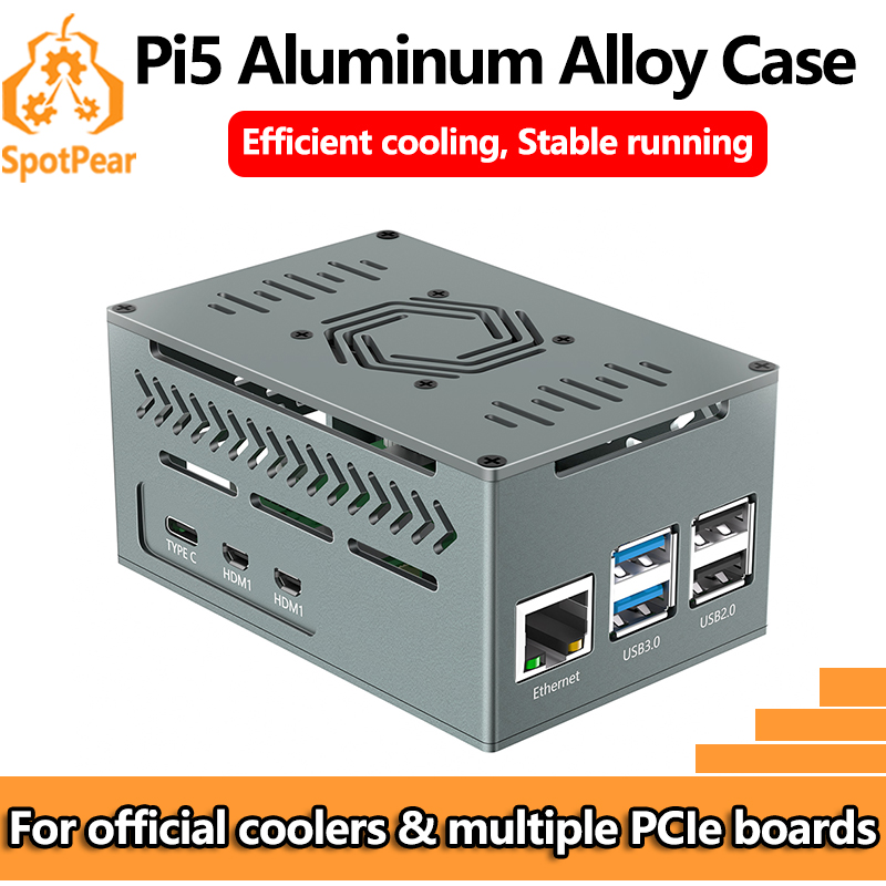 Caja de Metal de aluminio Rasp - Argon One V3 M.2 Nvme Case reseña y precio