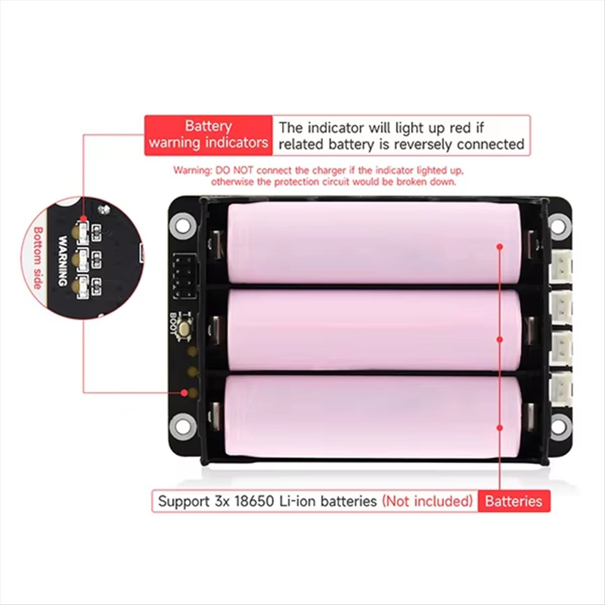 Persevering-para Raspberry Pi  - Raspberry Pi Uninterrupted Power Supply Ups 18650 reseña y precio